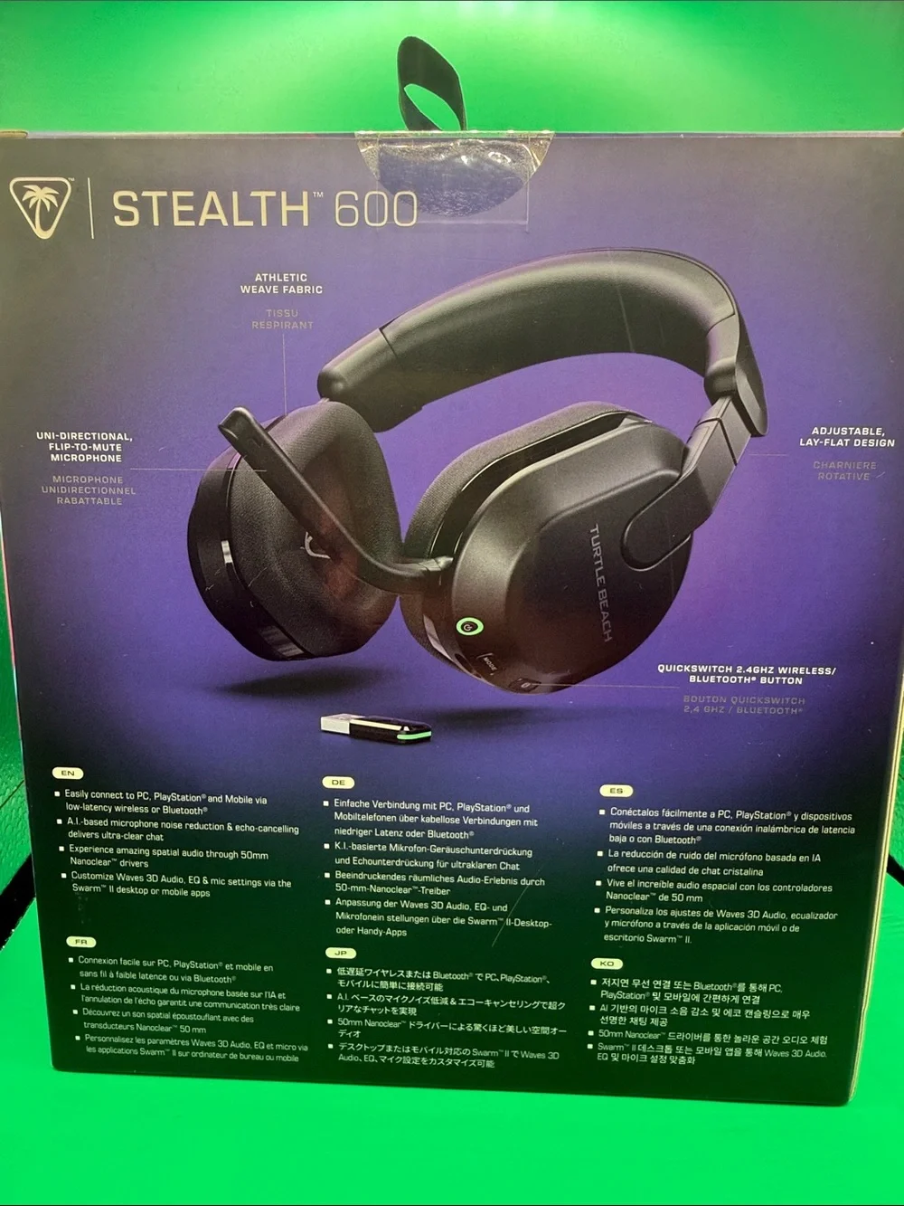 Turtle Beach Stealth 600 Wireless Gaming Headset - Black
